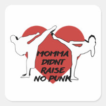 Mamma höjde inte punk