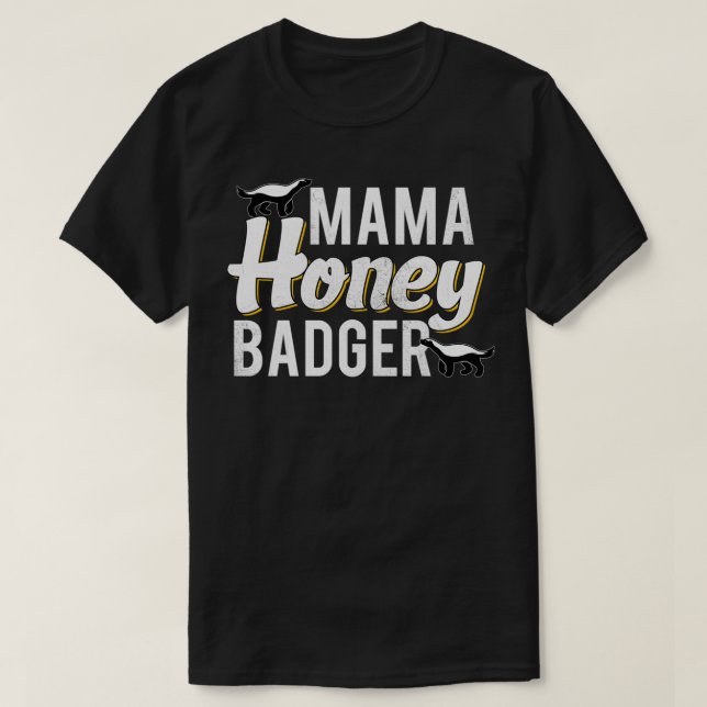 Mamma Honey badger Essential TShirt Classic TShirt T Shirt (Design framsida)