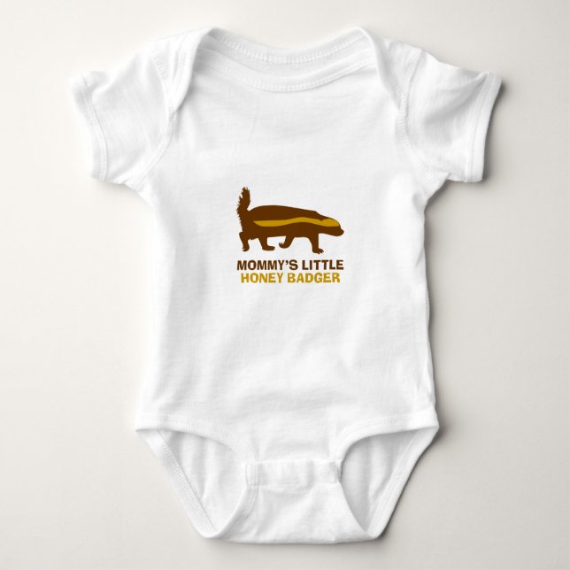 Mamma Honey badger Tee Shirt (Framsida)