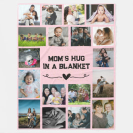 "Mamma Hug in a Blanket" 60" x 80" Fleece Blanket