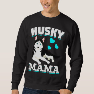 Mamma Hund Husky Lång Ärmad Tröja