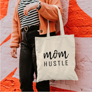 Mamma Hustle Modern Snyggt Mors dag Tygkasse