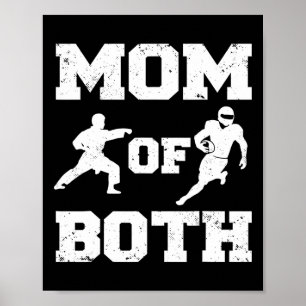 Mamma i båda ädla fotnoten Karate Mamma Poster