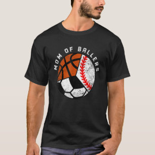 Mamma i Ballers Basketball Mamma T Shirt