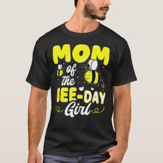 Mamma i bidagshuset där Party matchande födelsedag T Shirt