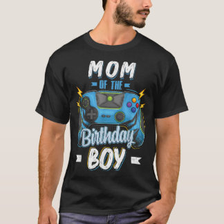 Mamma i Birthday Boy Matching Family Video Game T Shirt