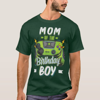 Mamma i Birthday Boy Matching Family Video Game T Shirt