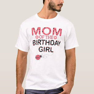 Mamma i Birthday Girl Family Matching Ladybug P T Shirt