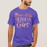 Mamma i Birthday Girl Kids Family Parent Mor T Shirt<br><div class="desc">Mamma i födelsedagstjuvens barnfamilj Mor Mamma .</div>