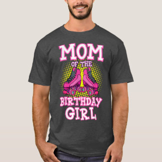 Mamma i Birthday Girl Roller Skates Bday Skatin T Shirt