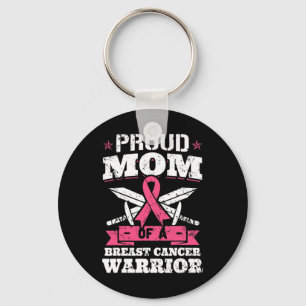 Mamma i Breast Cancer Warrior Rosa Awareness Ribbo Nyckelring