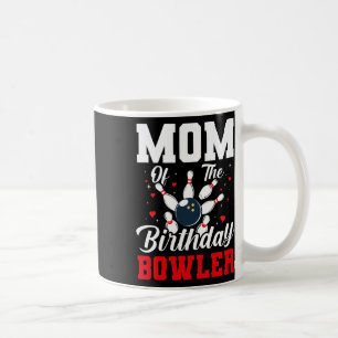 Mamma i den Bowlareare dagskorgen Bday Bowling Par Kaffemugg