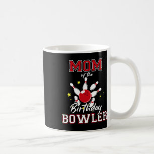 Mamma i den Bowlareare dagskorgen Bday Bowling Par Kaffemugg