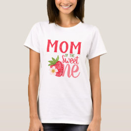 Mamma i det svenska jordgubben 1:a årsdagen Party T Shirt