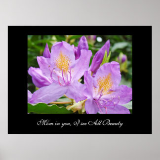 Mamma i dig ser jag All Beauty Art Print Nature Poster