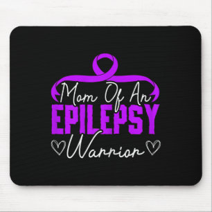 Mamma i en epilepsianförare Epilepsi Support Disab Musmatta