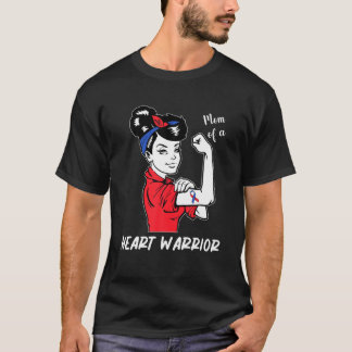 Mamma i en hjärt- och kärlhjärt-CHD-medvetandegöra T Shirt