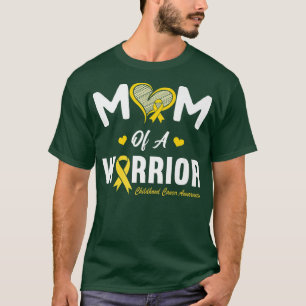 Mamma i en krigare, Hero Childeness Cancer Awarene T Shirt