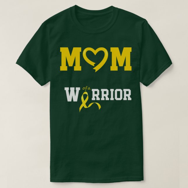 mamma i en krigare t shirt (Design framsida)