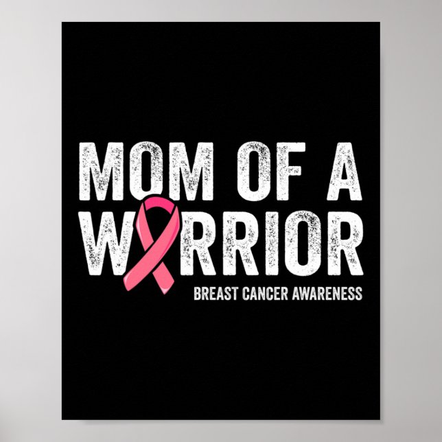 Mamma i en krigs kamp om bröstcancer poster (Framsidan)