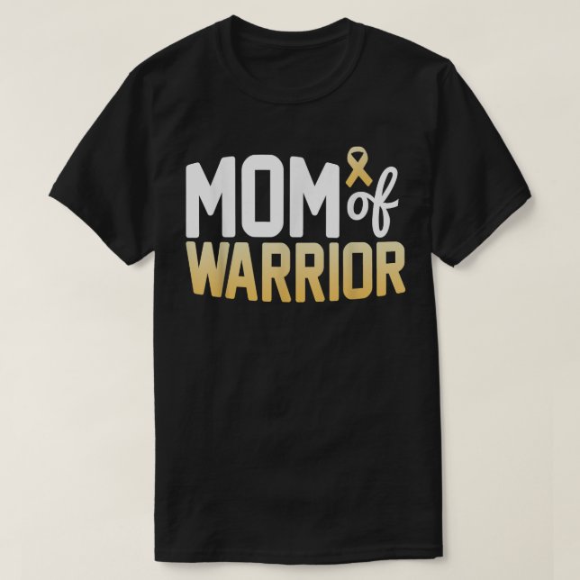 Mamma i en månad för uppmärksamheten om cancer hos t shirt (Design framsida)