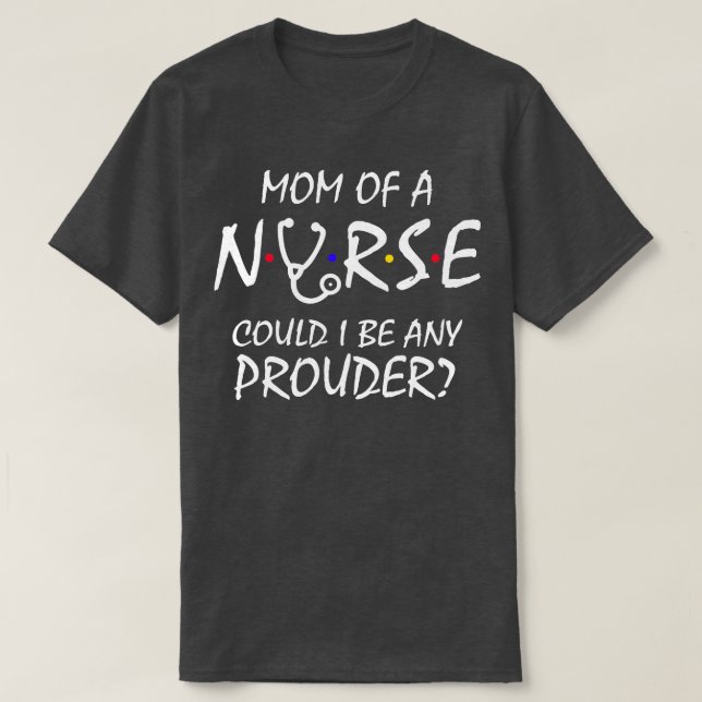 Mamma i en Nurse 2 T Shirt (Design framsida)