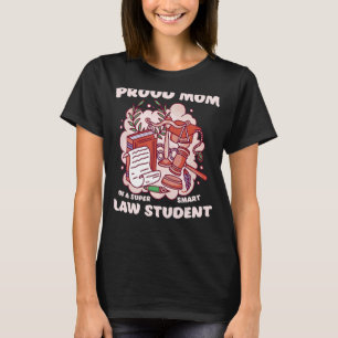 Mamma i en student Law School Student Juris Doc T Shirt