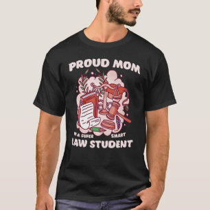 Mamma i en student Law School Student Juris Doc T Shirt