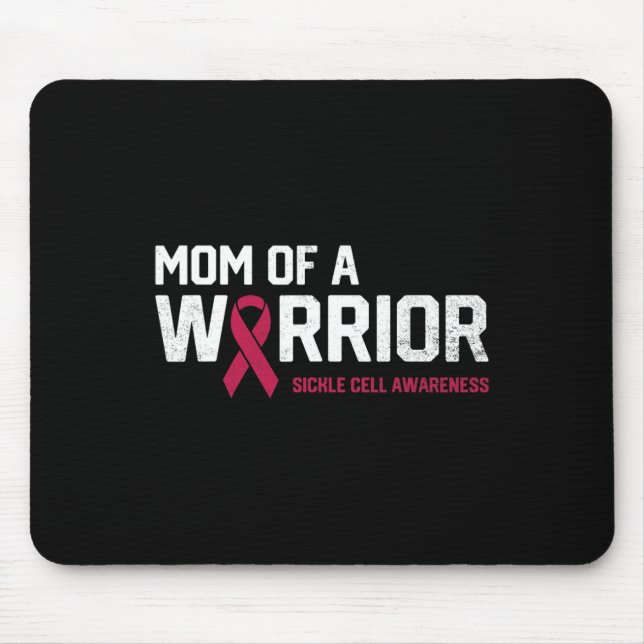 Mamma i en Warrior Sickle Cell Anemia Awareness Re Musmatta (Framsidan)