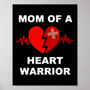 Mamma i ett hjärtkärlproblem T Shirt Heart-problem Poster