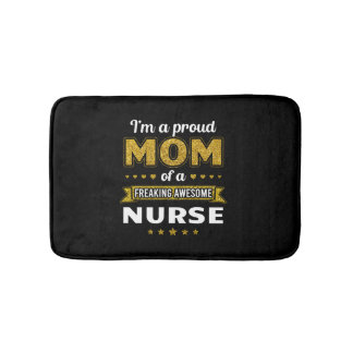 Mamma i ett läckande fantastisk Nurse Badrumsmatta