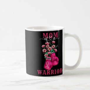 Mamma i ett stöd för ökad medvetenhet om bröstcanc kaffemugg