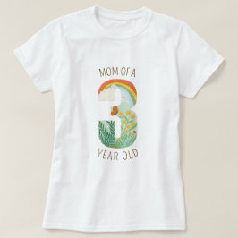 Mamma i ett treårigt naturnära Älskare T Shirt