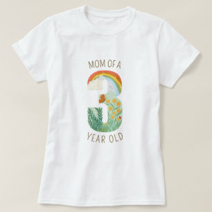 Mamma i ett treårigt naturnära Älskare T Shirt