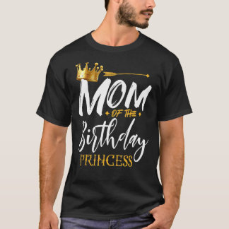 Mamma i födelsedag Princess Mamma Mamma Grandma N T Shirt