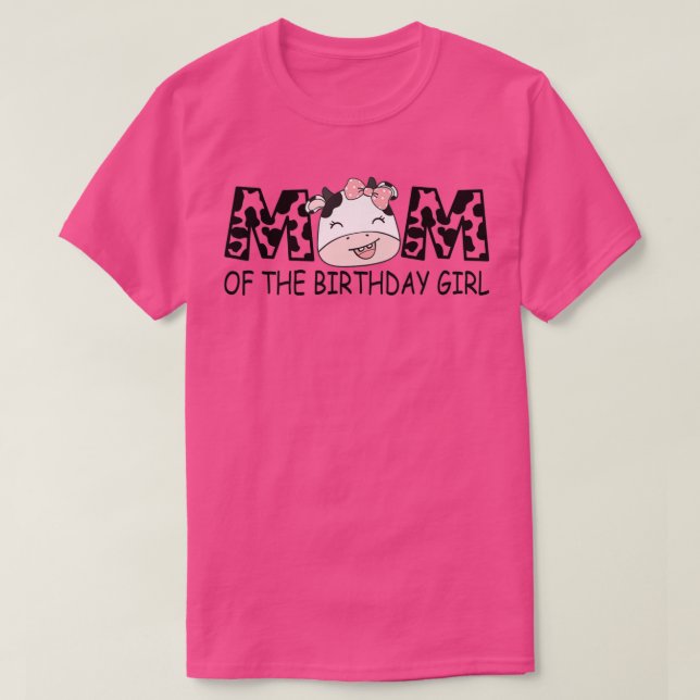 Mamma i födelsedagen för första födelsedag för ung t shirt (Design framsida)