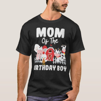 Mamma i födelsedagsdelen av födelsedagen Boskap T Shirt