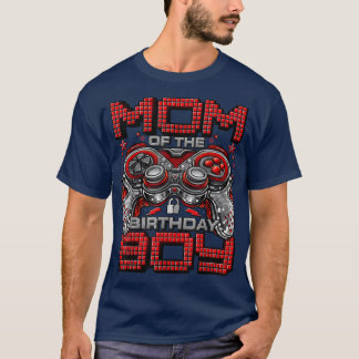 Mamma i Födelsedagsfesten Birthday Boy Video Gamer T Shirt