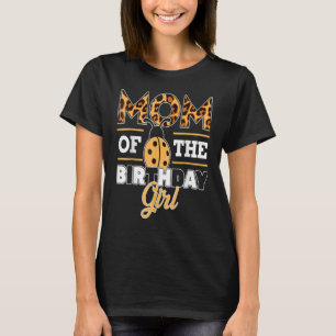 Mamma i födelsedagskalkens leopard Mamma Kryp Kärl T Shirt