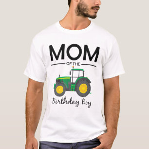 Mamma i födelsedagskoraktorfamiljen Farm Party T Shirt