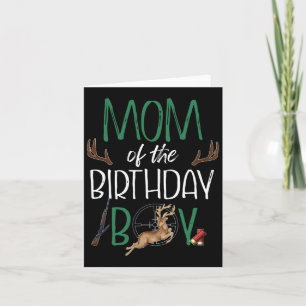 Mamma i födelsedagspojken Big en Birthday Hjort Hu Kort