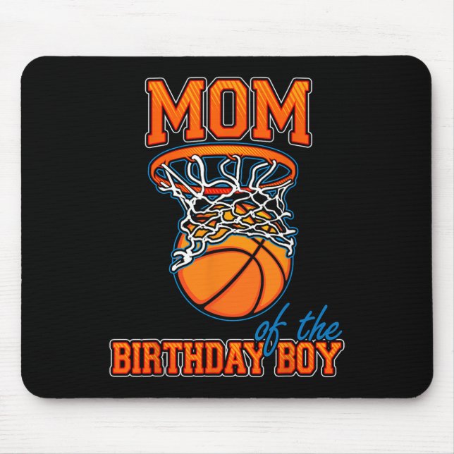 Mamma i födelsedagspojken Bysketbyll Birthday Fami Musmatta (Framsidan)