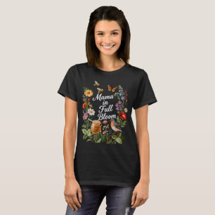 Mamma i full blom T-shirt – Blommig mammatröja