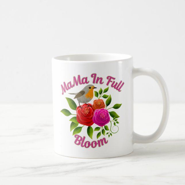 Mamma i Fullt Bloom - Mamman för inspiration från  Kaffemugg (Höger)