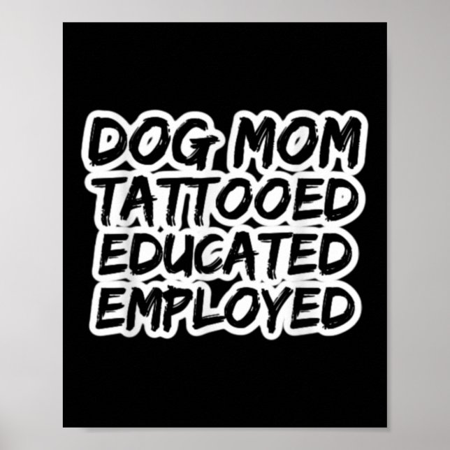 Mamma i Hundar, där det sägs att den anställde for Poster (Framsidan)