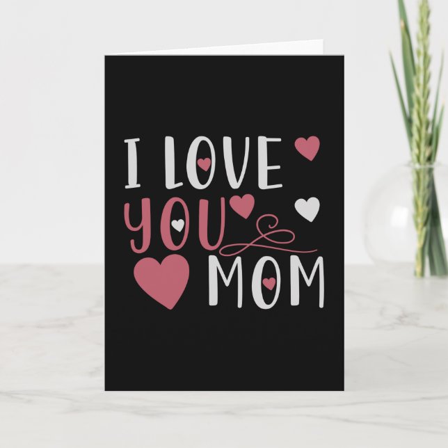 Mamma - I kärlek du Mamma Kort (Framsida)