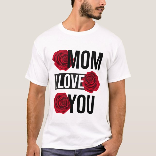 MAMMA I KÄRLEK DU T SHIRT (Framsida)
