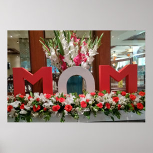 "Mamma, I Kärlek You" - en helig Blommigt Poster
