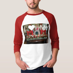 "Mamma, I Kärlek You" - en helig Blommigt T Shirt