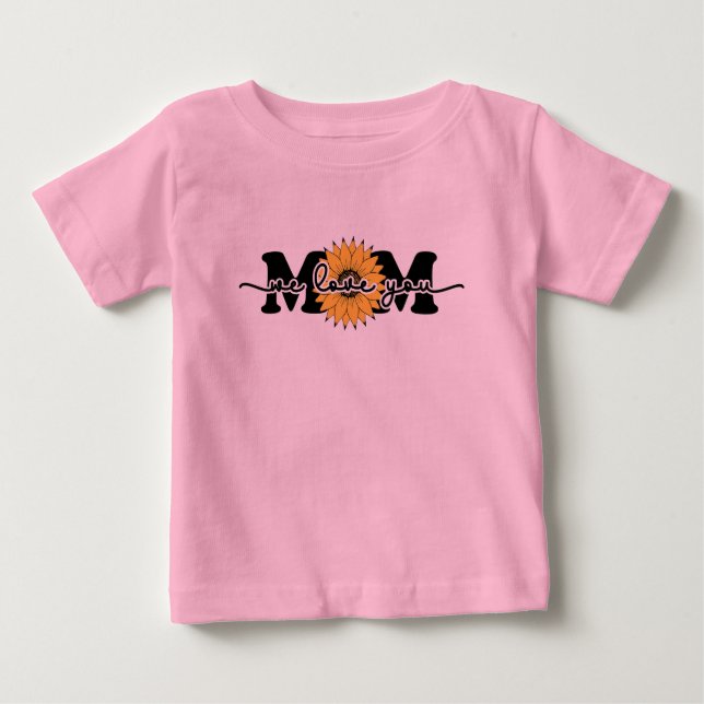 Mamma I Kärlek You - Mors dag T Shirt (Framsida)